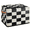 Multicolor 1, variant on ADECORIVY Vintage Checkered Fabric Storage Bin with Lid, Decorative Closet Shelf Organizers, White Black Foldable Basket Box Clothes Storage Bin with Handles