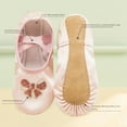 thumbnail image 2 of Ballet Shoes for Girls-Soft Leather Ballet Slippers Dance Shoes Soft Sole, 2 of 10