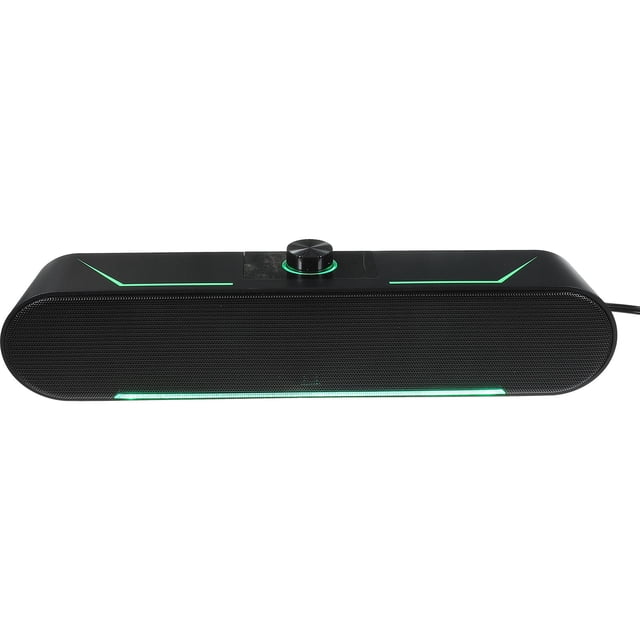 TEHAUX Compact PC Soundbar Black Long Speaker 1Pack for Tablet Computer