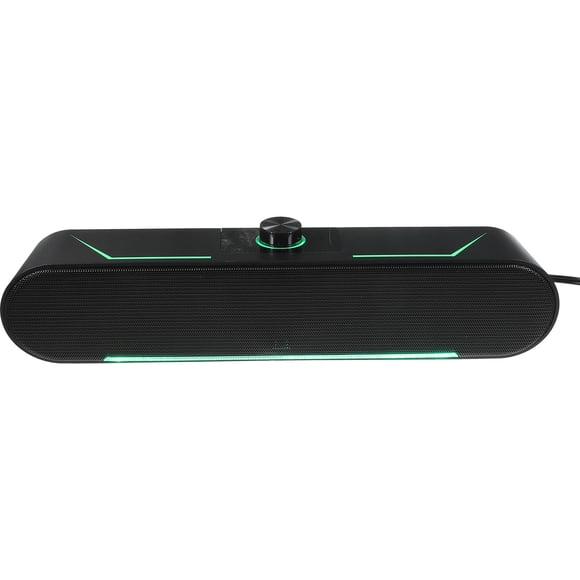 TEHAUX Compact PC Soundbar Black Long Speaker 1Pack for Tablet Computer