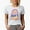 White, variant on Don't Quit Your Day Dream with Boho Rainbow & Retro Wavy Text Art Merch Gift, Heather Grey T-Shirt, Medium