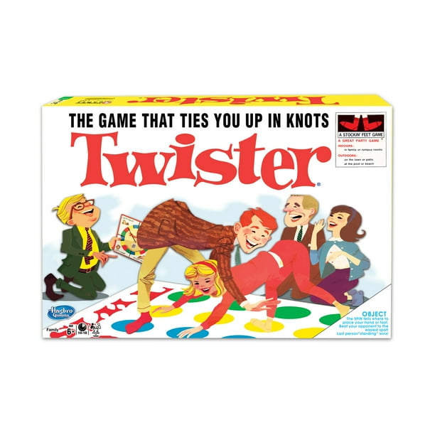 Classic Twister Traditional Floor Game, by Winning Moves Games