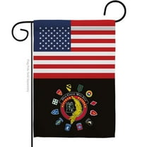 Americana Home & Garden G142736-BO 13 x 18.5 in. US Vietnam Veteran Garden Flag with Armed Forces Service Double-Sided Decorative Vertical Flags House Decoration Banner Yard Gift