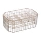 thumbnail image 4 of Caja de almacenamiento de joyas, bandeja para pendientes, organizador de joyas de 3 capas con múltiples rejillas, multifuncional, gran capacidad para Claro Dorado Yinane Bandeja de almacenamiento de joyas, 4 of 8