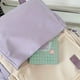 thumbnail image 5 of Mochila Escolar Deportiva con Bloques de Color para Niños y Adolescentes | Mochila de Plástico Morada 42X30X15Cm | 1 Unidad, 5 of 6