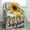 Sunflower6, variant on Sunflower Blanket Double Sided Print Throw Blanket Soft Warm Lightweight for Adults Women Gift White 60"x80"