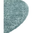 thumbnail image 4 of Unique Loom Solid Shag Collection Area Rug (6' 1" Round Light Slate Blue), 4 of 7