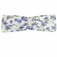 thumbnail image 1 of Floral Headband, Delicate Flowers and Leaves Botanical Art, Elastic and Soft Women's Bandana for Sports and Everyday Use, Grey Red Coconut, by Ambesonne, 1 of 3