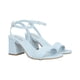 thumbnail image 1 of Zapatilla Con Tacón Trendy Para Mujer Cabra Piel Celeste Platonia LIA-02-CELESTE, 1 of 8