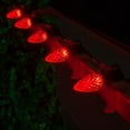 thumbnail image 5 of OptiCore C7 Shatterproof Red LED Christmas Lights Replacement Bulbs, Pack of 25, 0.84W, E12 Candelabra Base, 5 of 5