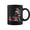 Maroon, variant on Wolf Flowers Floral Wolf Lover Coffee Mugs