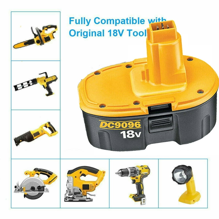 Dewalt Tools DC9096 For Dewalt 18V 4000mAh Ni-MH Battery DC9098