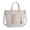 White, variant on Jierger Ladies Fashion Shoulder Bag Handbag Fashion Large Capacity Shoulder Bag Small Square Bag for Women Shoulder Purses and Handbags for Men Women Travel Work Outdoor