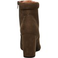 thumbnail image 3 of Madden Girl Womens Justinee Faux Suede Heels Combat & Lace-up Boots, 3 of 3