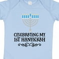 thumbnail image 4 of Inktastic My 1st Hanukkah Celebration Boys or Girls Baby Bodysuit, 4 of 5