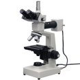 thumbnail image 2 of AmScope 40X-1000X Metallurgical Microscope with Top and Bottom Lights New, 2 of 5