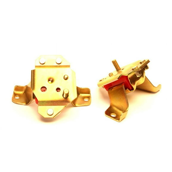 Energy Suspension Must. Mtr. Mnt Set - Red Fits select: 1987-1993 FORD MUSTANG, 1994 FORD MUSTANG GT