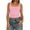 Pink&09_0129C, variant on Cropped Ribbed Tank Tops for Women Sleeveless Slim Fit Scoop Neck Top Spring Basic Sports Women Workout Top