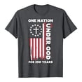 thumbnail image 2 of EliteGoogv Kids Unisex Boys Girls Graphic T-Shirts 4th of July Outfit Crewneck Short Sleeve Dry-Fit / Moisture-Wicking Tee Tops 250th Independence Day Summer Casual ,Dark Gray,12Y - 13Y, 2 of 3