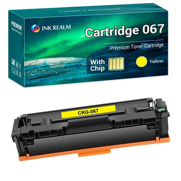 Cool Toner Cartridge 067 Toner Compatible for Canon 067 067H CRG067 Yellow ImageCLASS LBP633Cdw LBP632Cdw MF653Cdw MF654Cdw MF656Cdw Printer Ink (1-Pack)