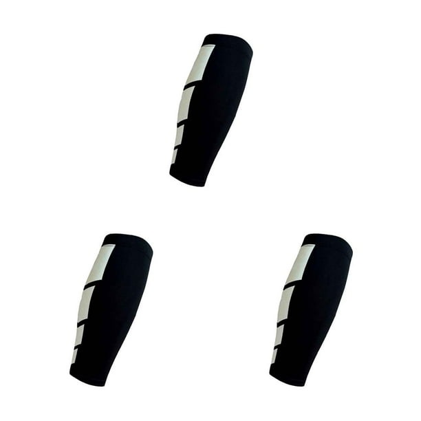 Naiovety 1 pieza de mangas de compresión elásticas para pantorrilla, calcetines largos de soporte para piernas para deportes, gimnasio, ciclismo Type6 NO6 Naiovety CBP013973