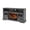 Dark Oak, variant on 60 Inch Electric Fireplace Entertainment Center With Door Sensor-Jasmine white color