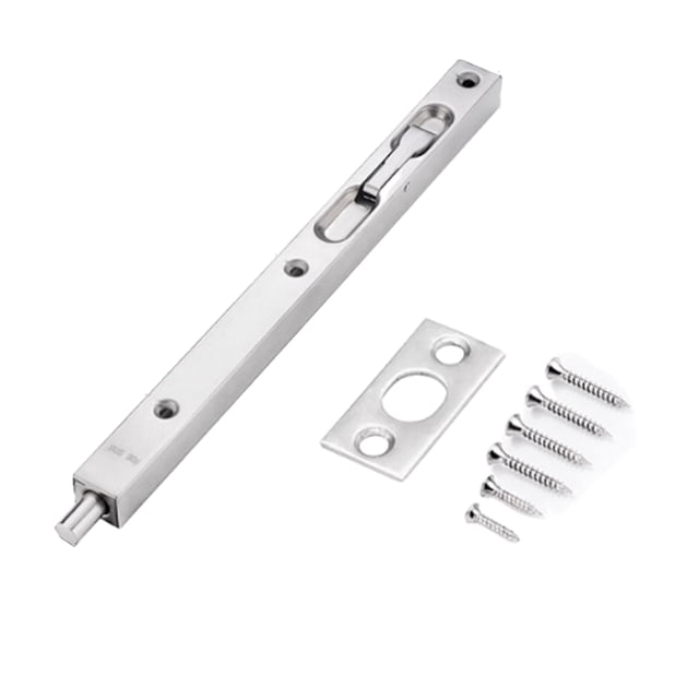 tredstone French Door Thickened Plug in Core Concealed Lock Bolts Top Firm Wear Restant Concealed Enhanced Theft Function 10in