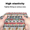 thumbnail image 7 of HELLHERO Christmas Retro Striped Theme Back Cover Removable Walker Seat Cushion Cover and Easy Fit Gift Option, 7 of 7