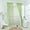 39.3x78.7in Green, variant on 2 Panel Window Curtain Willow Voile Soft Tulle Curtain Bedroom Room Decoration 39.4" x 78.8"