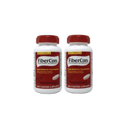 2 Pack FiberCon Fiber Therapy for Regularity Supplement 140 Caplets Each