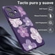 thumbnail image 5 of Threehao Funda para OPPO A40 4G y A3X y A60 5G Case Uso Rudo, Ultra Delgado Flexible Púrpura TPU Sil, 5 of 6