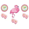 DalvayDelights Flamingo Pink Tropical Luau Party Balloons Decoration Supplies Ocean Beach Hula