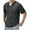 Dark Gray, variant on Lmnyox Men's Short Sleeve Shirt Solid Color Casual Basic Summer T Shirt Ribbed V Neck Loose Tees Tops