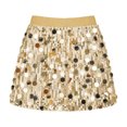 thumbnail image 6 of mgoYE Sequin Skirt for Girls Kids Elastic Waist A-Line Sparkly Mini Skirt, 6 of 7