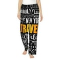 thumbnail image 2 of Kdxio Women's Comfy Stretch TravelPrint Drawstring Pajama Pants-X-Large, 2 of 9