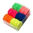 thumbnail image 5 of 20 Pieces/30 Pieces Of Girl Non-Damage Hairband Elastic Hairband, Small Ponytail Fixing Rope, Mixed Color Soft Headband Accessories, Mini Seamless Baby Hairband, 5 of 5
