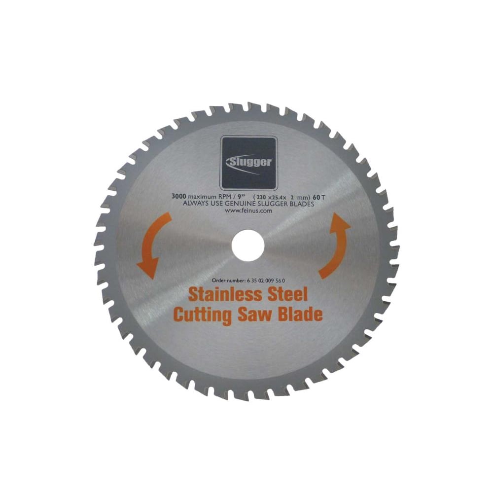Fein63502009560 MCBL09SS 9 In. Saw Blade for Cutting Stainless Steel