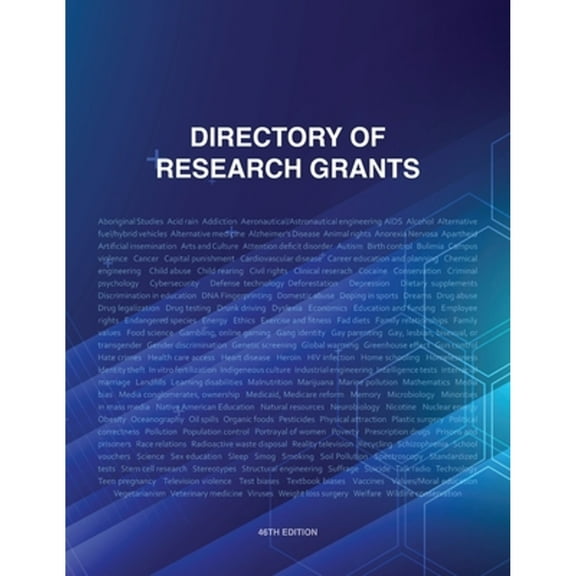 Directory of Research Grants (Paperback)