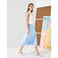 thumbnail image 5 of Medium Rise Viscose Midi Skirt, 5 of 6