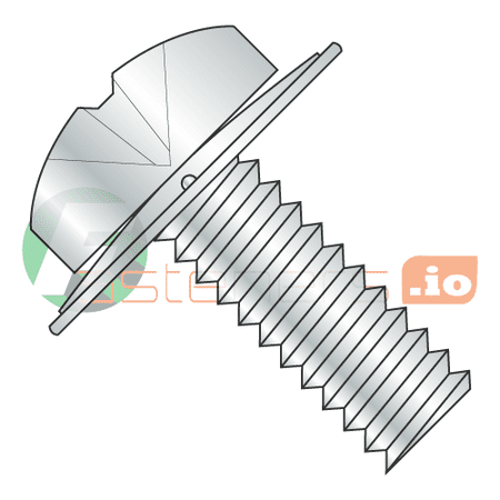 

M3-0.5 x 10 mm SEMS Screws / Flat Washer / Phillips / Pan Head / Steel / Zinc / DIN7985A Screws / DIN6902A Washers (Quantity: 10 000 pcs)