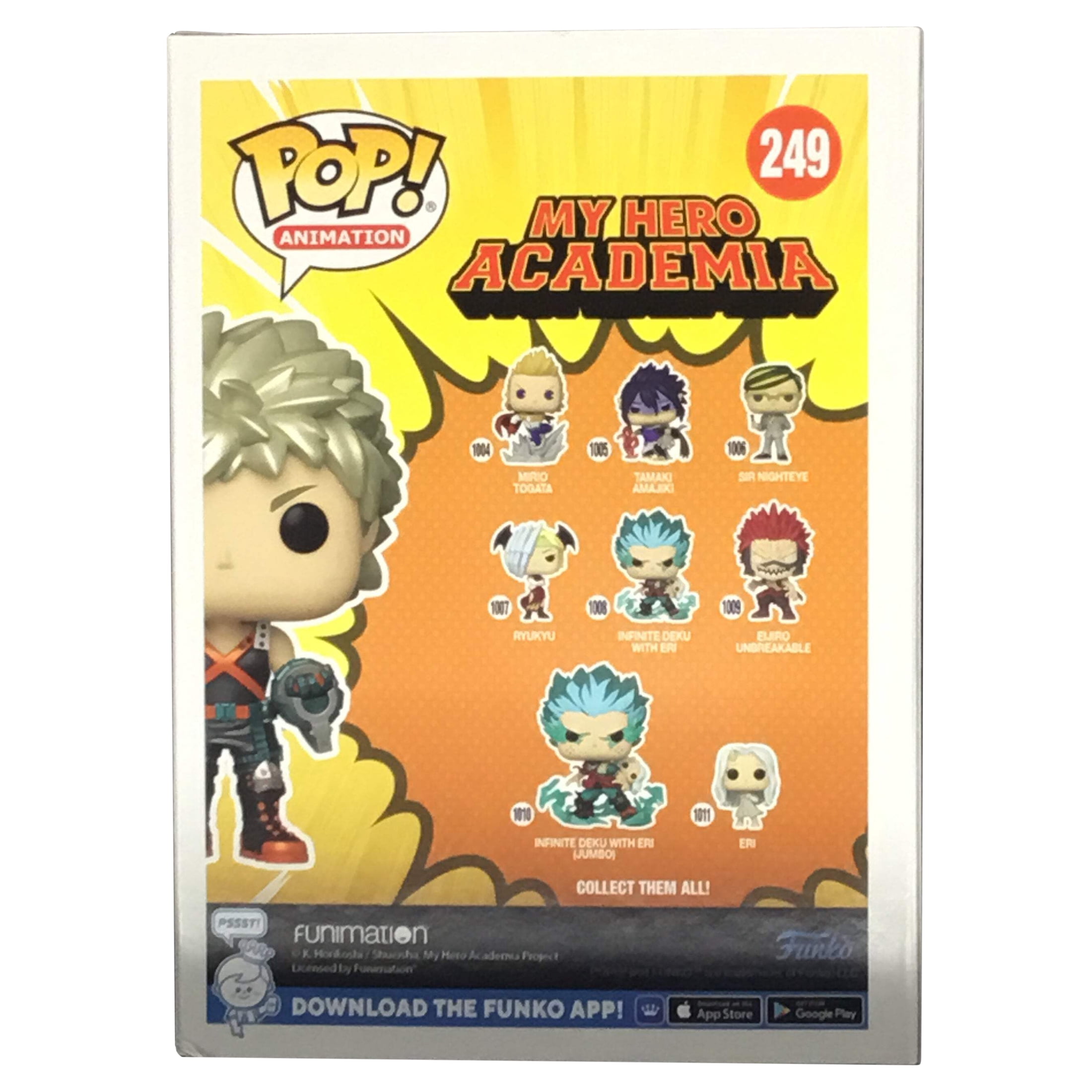 Funko Pop! My Hero Academia - Katsuki Bakugo Gamestop Exclusive