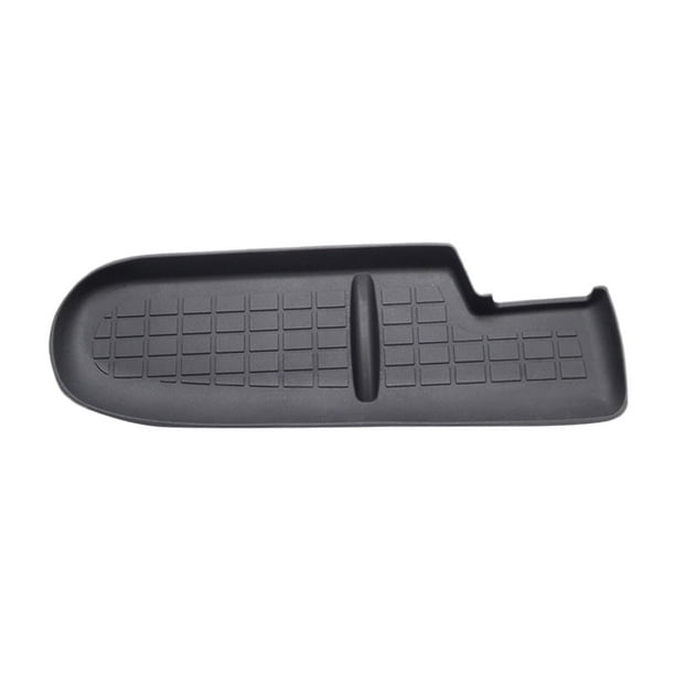 Alfombrilla protectora para consola central, alfombrilla para salpicadero de coche, almacenamiento para teléfono, llaves, cartera negro