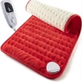 thumbnail image 1 of LNGOOR Heating Pad-Electric Heating Pads For Back  Neck  Abdomen  Moist Heated Pad For Shoulder  Knee  Hot Pad For Arms And Legs  Dry&Moist Heat & Auto Shut Off, 1 of 7