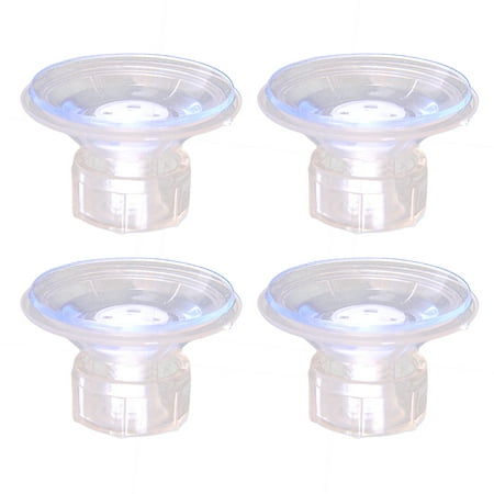 

4pcs Clear Plastic Suction Cup Sucker Pads with a Bolt Wall Hangers for Kitchen Office Bathroom