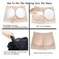 thumbnail image 4 of Bueautybox Women Lady Fake Butt Padded Panties Underwear Butt Hip Enhancer Shaper Panty, 4 of 7
