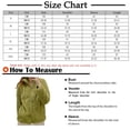 thumbnail image 3 of Sherpa Fleece Jacket Women Zip Up High Neck without Hood Warm Jackets Long Sleeve Cozy Fluffy Fuzzy Sweater Coats Orange 2XL, 3 of 4