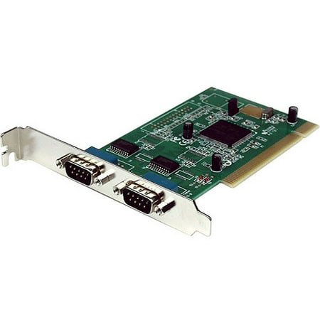 StarTech.com 2 Port PCI RS232 Serial Adapter Card with 16950 UART