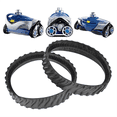 thumbnail image 4 of 2Pack Track Replacement for MX6 MX8 Elite Suction Cup Pool Cleaner, R0526100 Heavy Duty Rubber Precision Wheel Band, 4 of 7