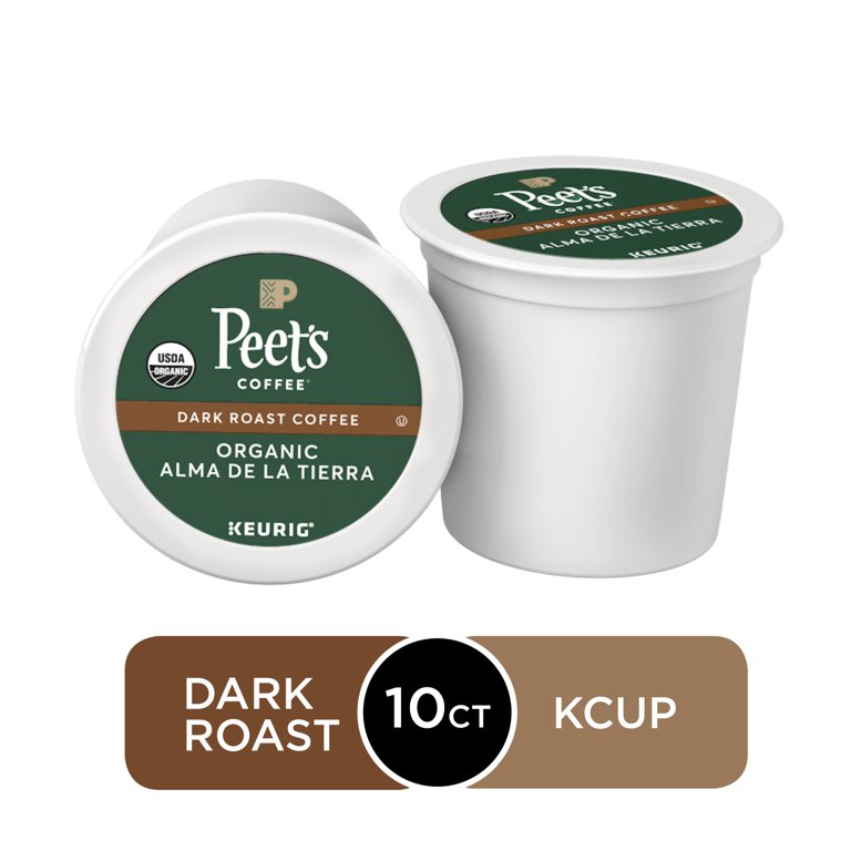 Peet's Coffee Alma de la Tierra Keurig K-Cups, 10 Pods, Fresh
