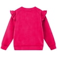 thumbnail image 5 of CLOISE Long Sleeve Shirts for Girls Tops with Pockets Crewneck Casual Pullover Graphic Blouses Hot Pink 7-8T, 5 of 5